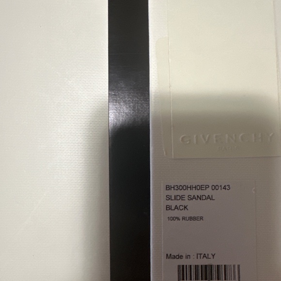 Givenchy Mens Slide Sandals in Rubber size 43 main image 8